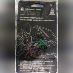 Noivern Pokémon Monthly Pins Dragon Types Pin 11 of 12 Pokemon Center Exclusive